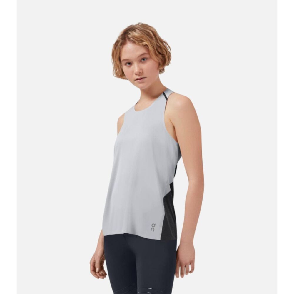 ON Women's Tank-T, Glacier | Black, Small